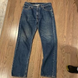 Men’s Levi 505 34 x 32 Blue Jeans